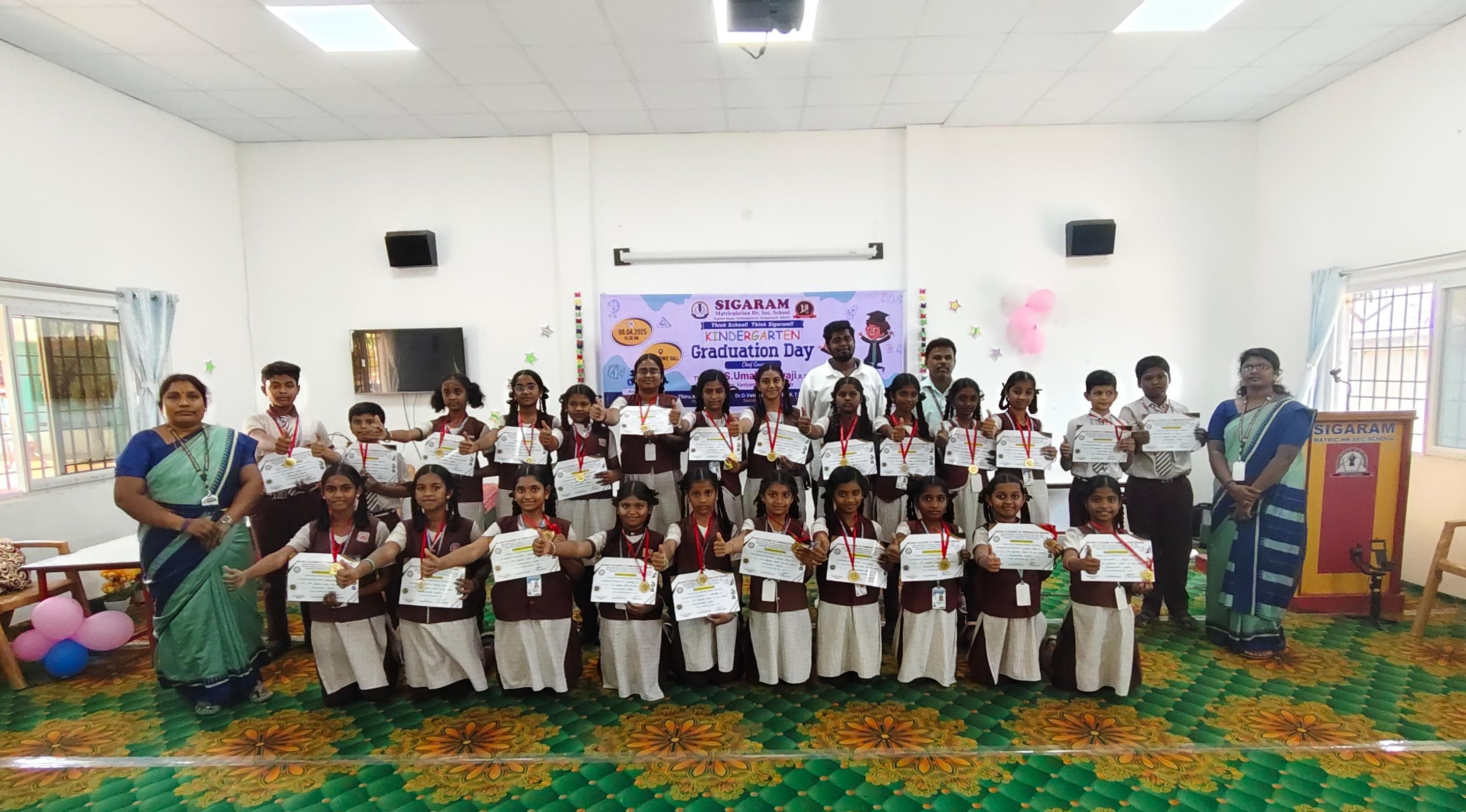 Spoken English Certificate Distribution Ceremony
